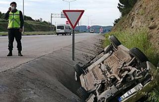 Çan’da trafik kazası : 3 yaralı