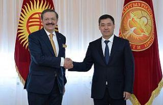 Caparov, Türk işadamlarını Kırgızistan’a yatırıma...