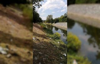 Çark Deresinin çevresi temizleniyor