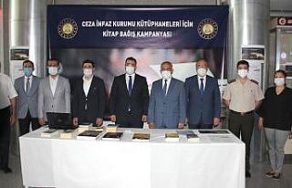 Ceza İnfaz Kurumu Kütüphanelerine kitap bağışı...