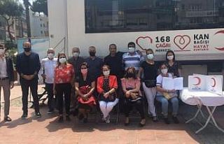 CHP Aliağa’dan kan bağışına destek