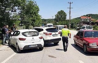 Cip ile otomobil çarpıştı: 2 yaralı