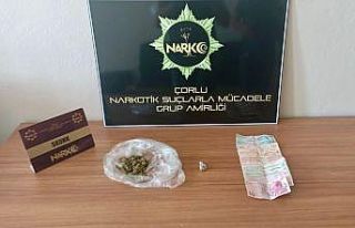 Çorlu polisinden uyuşturucu operasyonu