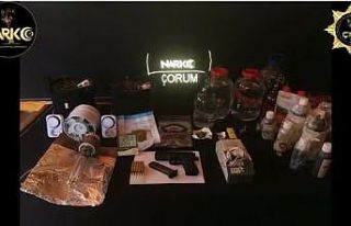 Çorum polisinden uyuşturucu operasyonu
