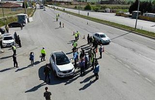 Çorum trafik kazalarındaki can kaybını yüzde...