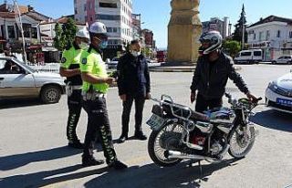 Çorum’da motosiklet kazalarında düşüş