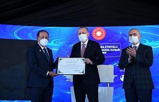 Cumhurbaşkanı Erdoğan adına hatıra ormanı kuruldu