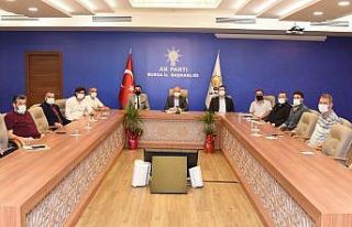 Davut Gürkan sektör temsilcileriyle buluştu