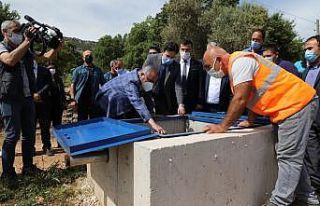 Demre Sulama Tesisi Böcek tarafından hizmete alındı