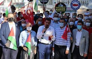 Denizli’de İsrail zulmü STK’lar tarafından...