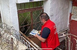 Dışarı çıkamayan öğrencinin yardımına belediye...