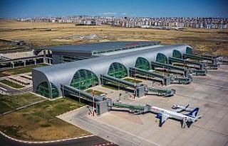 Diyarbakır Havalimanı pisti güvenli uçuş için...