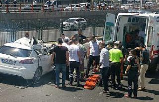 Diyarbakır’da aşırı hız ve dikkatsizlik kazaya...