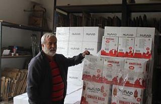 Diyarbakır’da bin 100 aileye yardım kolisi