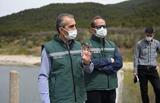 DSİ Genel Müdürü Yıldız, Uşak’ta incelemede...