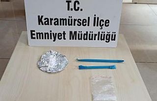 “Dur” ihtarına uymayan motosikletten uyuşturucu...