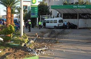 ‘Dur’ ihtarına uymayıp kaçmaya başladı, kaza...