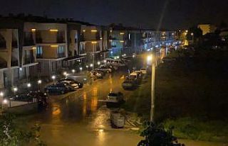Düzce’de gece 84.1 kilogram yağış düştü