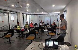 Eğitim alanında sanayicilere forklift eğimi