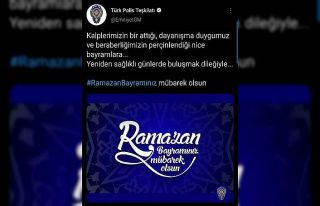 EGM’den bayram paylaşımı