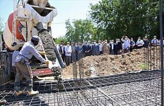 Elazığ Derviş Ali Camii’nin temeli atıldı