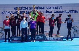Eleşkirt’in Altın Ayaklı Çocuğu Türkiye ikincisi...