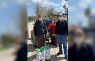 Emet’te çiftçilere kuru fasulye tohumu dağıtıldı