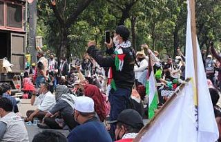 Endonezya’dan Filistinlilere destek