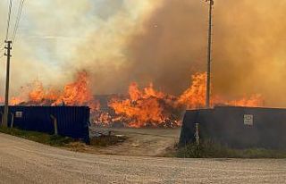 Enerji santrali ikinci kez alevlere teslim odu