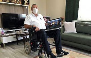 Engelli muhtarın talebi yerine getirildi