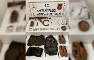 Eren-14 Operasyonu’nda silah ve mühimmatlar ele...