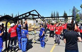 Erzincan UMKE, Adana’da düzenlenen Ağır İklim...