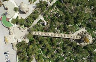 Erzincan’ın manevi mekânlarından Terzibaba havadan...