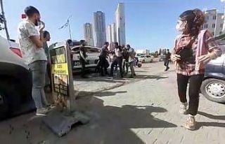 Esenyurt’ta alkol aldığı iddia edilen şahıs...