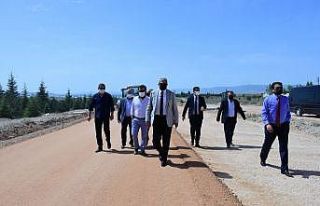 Eskişehir OSB ile 1. Gelişme Bölgesi arasındaki...