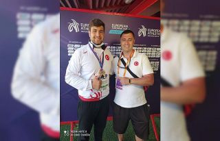 Eskişehirli milli sporcu Alperen’den Avrupa’da...