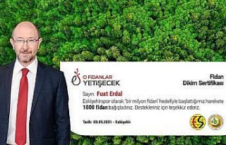 Eskişehirspor’a en yüksek bağış Prof. Dr. Fuat...