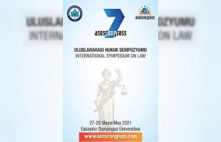 ESOGÜ’den çevrim içi Uluslararası Hukuk Sempozyumu
