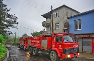 Ev yangını korkuttu