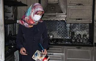 Evini yakan kocasından ölüm tehdidi alan kadın...
