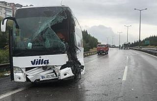 Feci kaza sebebiyle kapanan TEM’in Ankara istikameti...