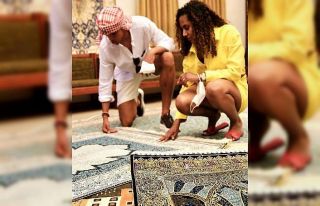 Fenerbahçeli futbolcu Tisserand ailesi ile Kapadokya...