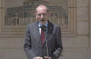 Filistin Devlet Başkanı Mahmud Abbas, Ürdün Dışişleri...