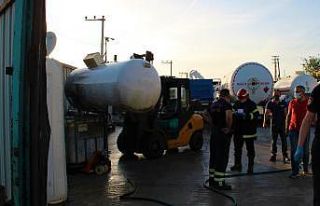 Gebze’de amonyak dolu tank patladı: 5 yaralı
