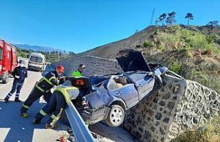 Gediz’de trafik kazası: 1 ölü
