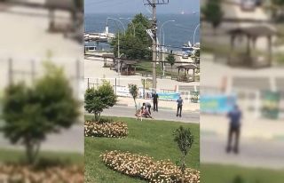 Gemlik’te polise saldıran şüpheli kıskıvrak...