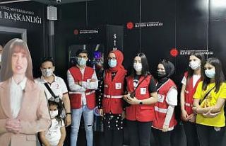 Genç Kızılay’dan "Dijital Tır"na ziyaret