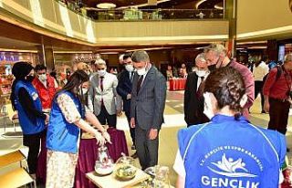 Gençler emeklerini sergiledi