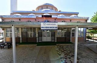 Göçmen Konutları Camii yeni bir çehreye kavuştu