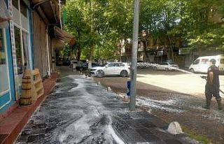 Gölbaşı Belediyesi yolları ve kaldırımları...